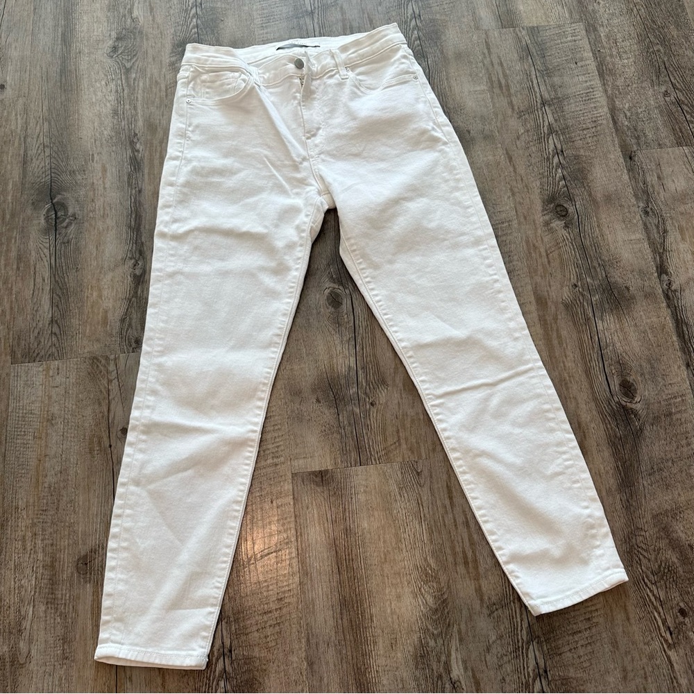J brand white denim jeans 29